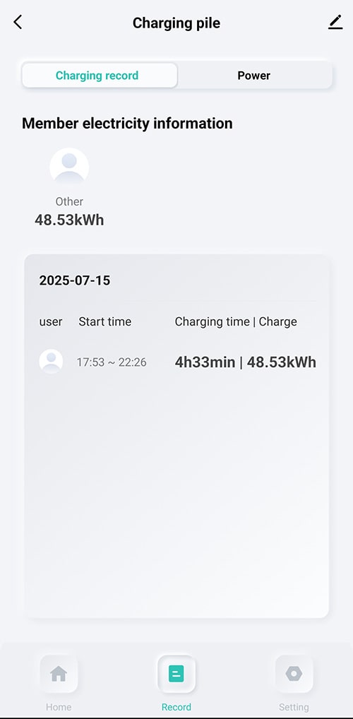 5-EVMOTIONS Delta Smart Wallbox Type2 7.4kw Wi-Fi Ładowarka EV