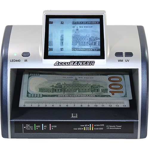 1-AccuBANKER LED440 tester banknotów